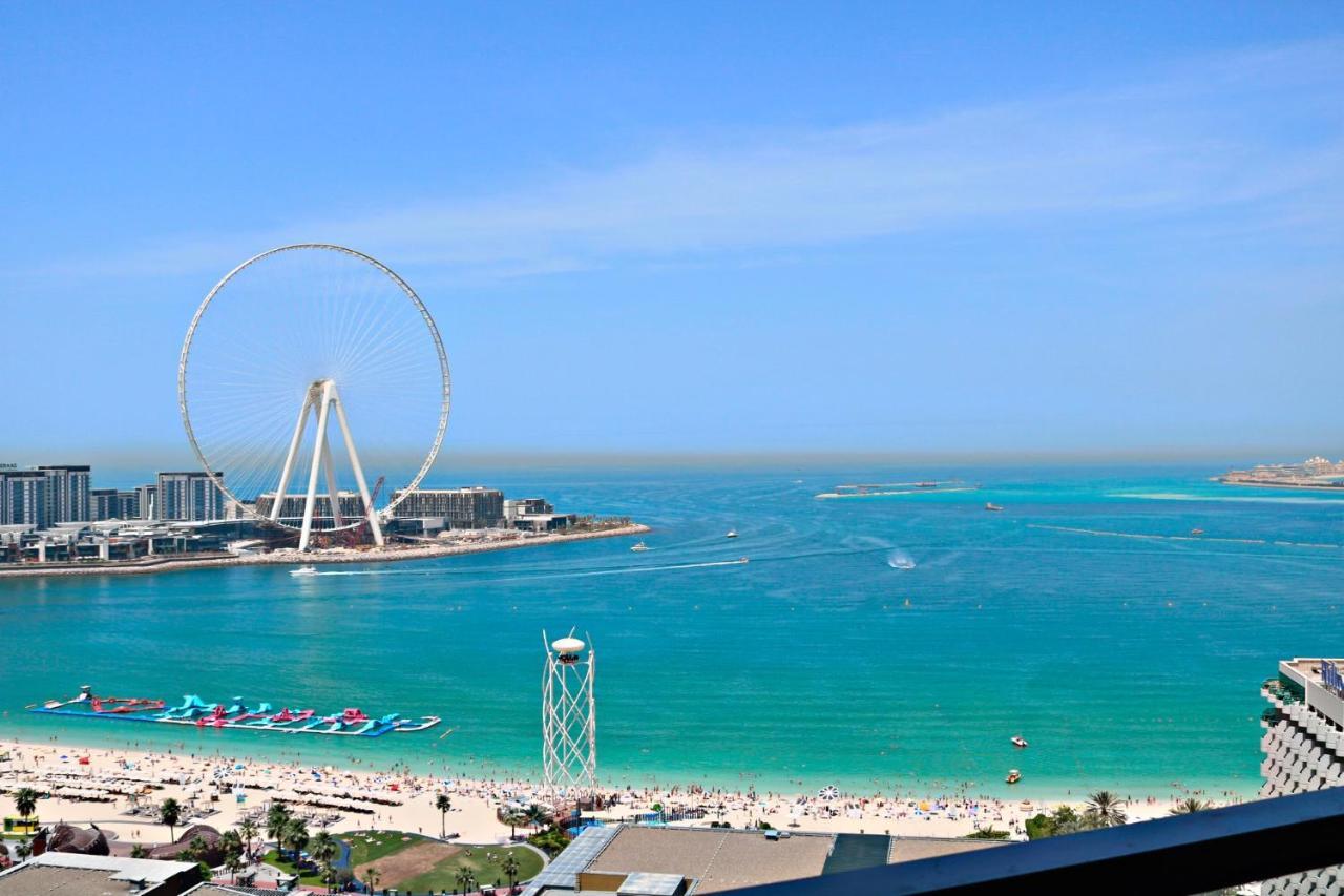 Full Seaview⎮High Floor⎮3 Minutes To The Beach Dubaj Zewnętrze zdjęcie