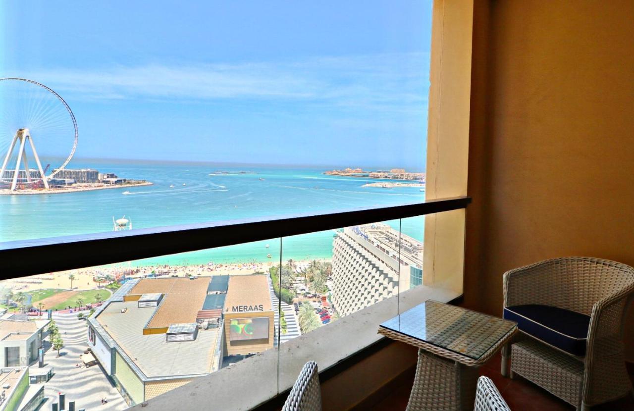 Full Seaview⎮High Floor⎮3 Minutes To The Beach Dubaj Zewnętrze zdjęcie